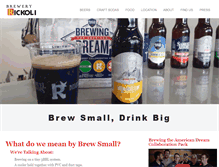 Tablet Screenshot of breweryrickoli.com